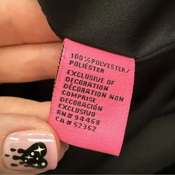 Betsey Johnson Blue Green Jacquard Beaded Collar Dress 4 Holiday Party - Picture 5 of 7